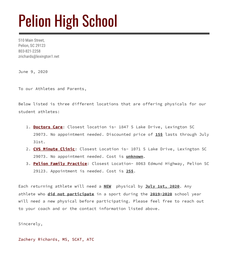 Pelion Physicals
